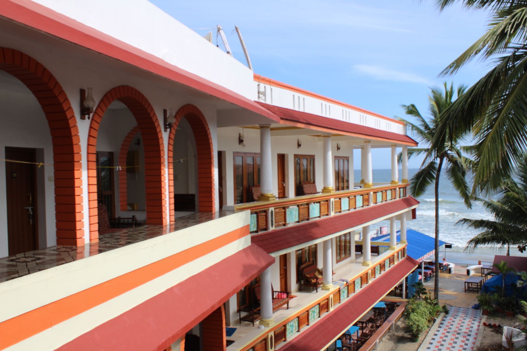 Hotel Sea View Palace - The Beach Hotel, Kovalam Kültér fotó