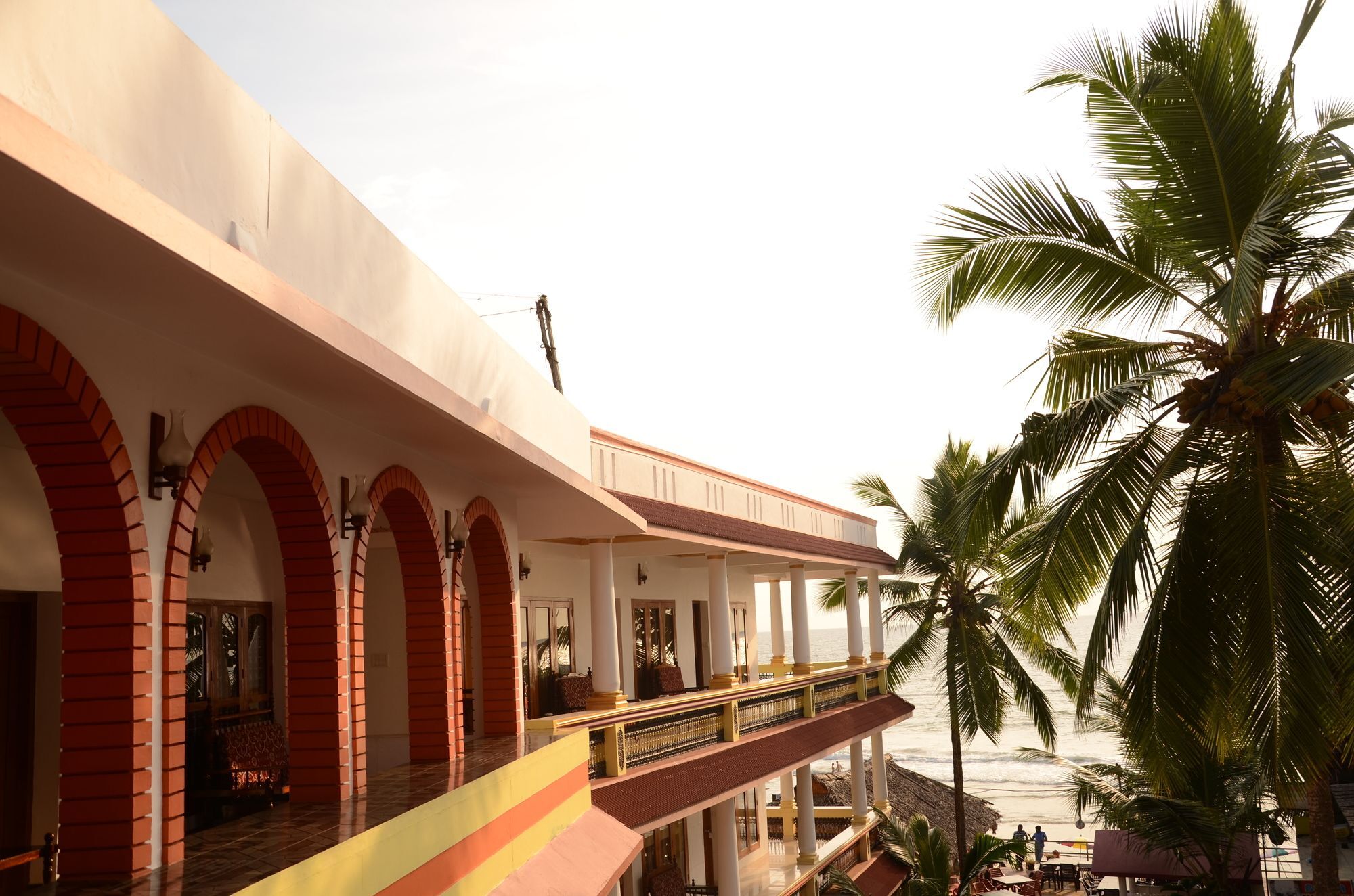 Hotel Sea View Palace - The Beach Hotel, Kovalam Kültér fotó